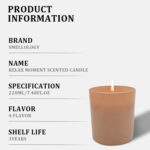 Relax Scented Candle – Afternoon Latte - Image 3