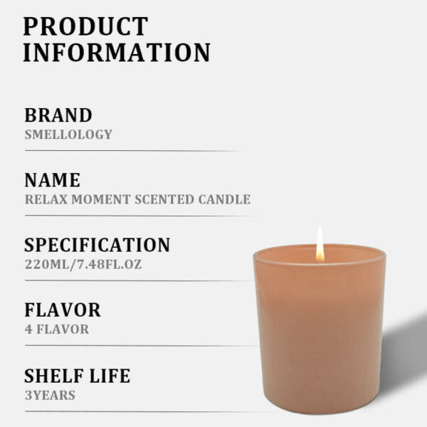 Relax Scented Candle – Afternoon Latte - Image 3
