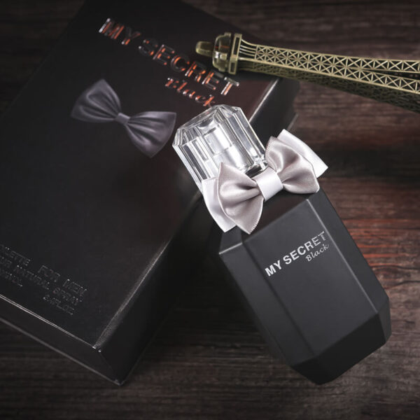 100ml Perfume Aquatic Woody Fragrance -My Secret Black - Image 4