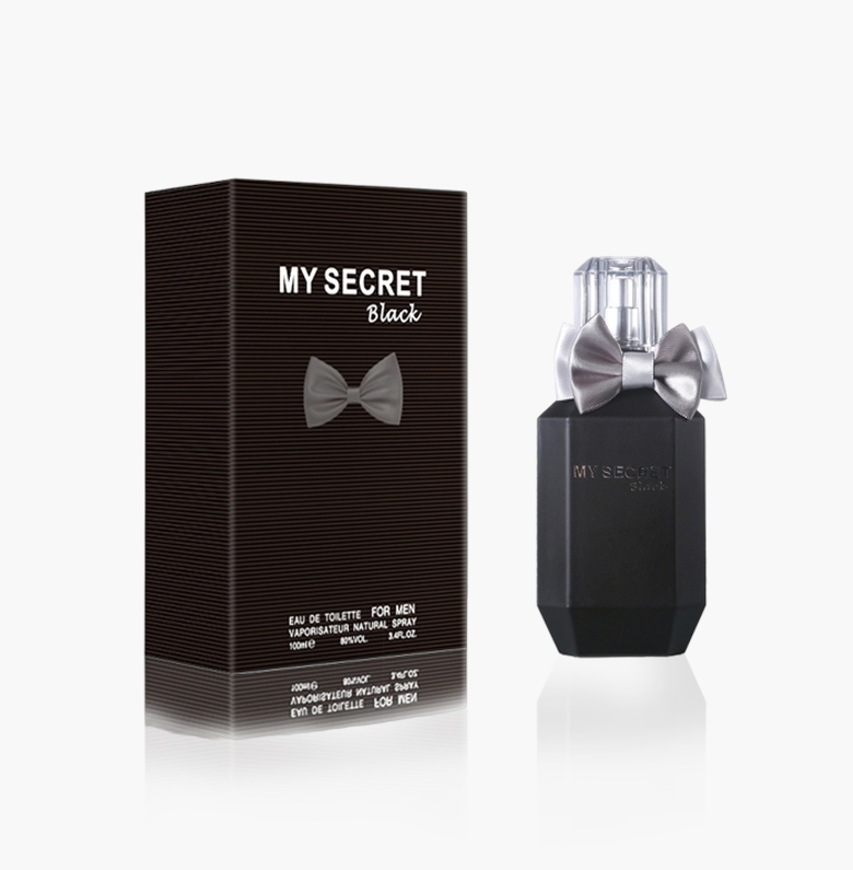 100ml Perfume Aquatic Woody Fragrance -My Secret Black